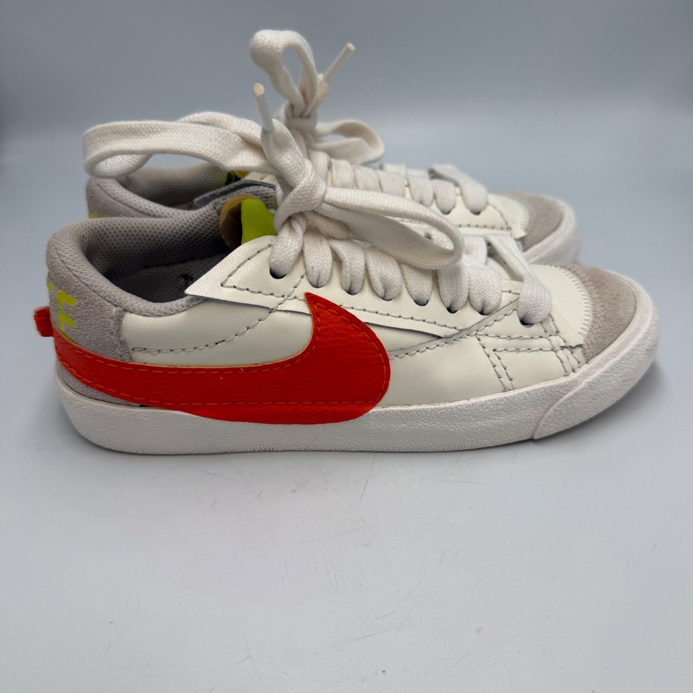 Nike Blazer Low 77 Jumbo Sail Orange DQ1470-103 Womens 6 Low Top Sneakers